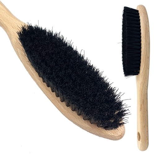Wooden clothes brush - wooden,