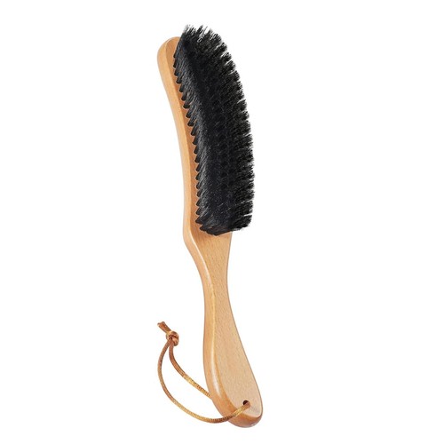 Boar bristle clothes brush - bristle,