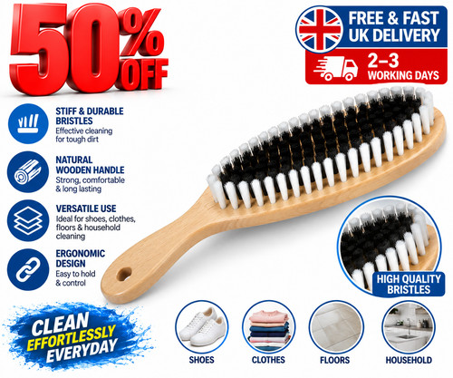 Elliott wooden clothes brush - elliott,